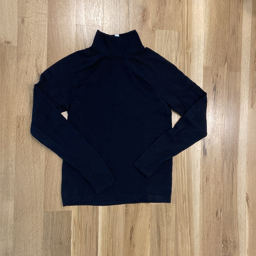 NWOT - Athleta Flurry Seamless Turtleneck Top - Picture 5 of 8